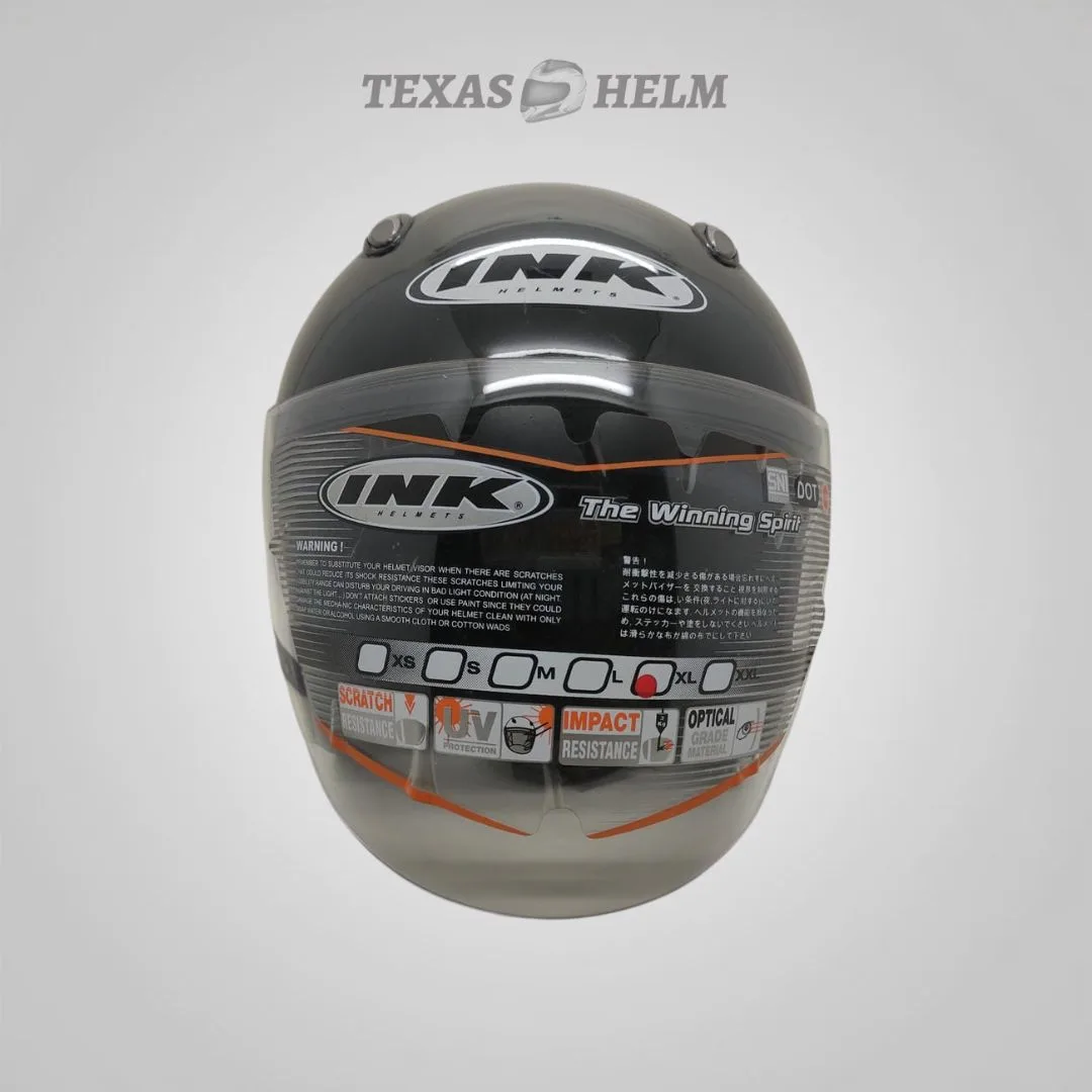 INK Centro Solid Black Glossy (Hitam Metalik) Tampak Depan