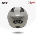 KYT DJ MARU Solid White (Putih) Tampak Belakang