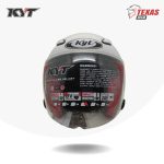 KYT DJ MARU Solid White (Putih) Tampak Depan