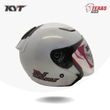 KYT DJ MARU Solid White (Putih) Tampak Samping Kanan (2)