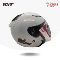 KYT DJ MARU Solid White (Putih) Tampak Samping Kanan (2)