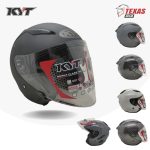 KYT Galaxy Flat R Solid Original Semua Varian Warna Helmet